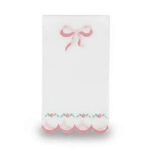 Pink Bow Coquette Luncheon Napkins 16ct
