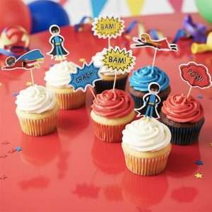 SuperHeroe Toppers  12ct
